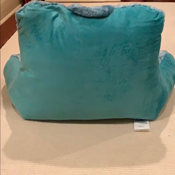Teal back support pillow - Picture 2 of 2